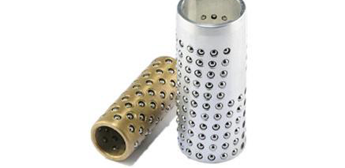 Self-lubricating ball cage bushes