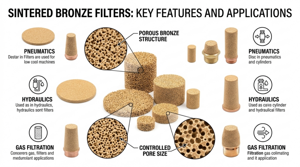 sintered bronze filter manufacturer